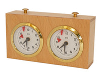 Wooden Turnier Chess Timer - Light Wood