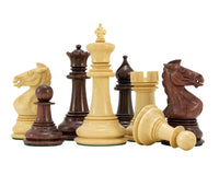 Madrid Series Rosewood Luxury Chess Pieces - 3.9 Inches