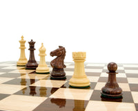Madrid Series Rosewood Luxury Chess Pieces - 3.9 Inches