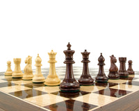 Madrid Series Rosewood Luxury Chess Pieces - 3.9 Inches