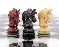 Corinthian Tres Corone Luxury Chess Pieces - 2.5 Inches