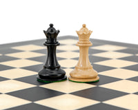 Highgrove Series Ebonized Staunton Chess Pieces - 3 Inches