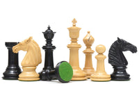 Bath Series Classic Staunton Ebony Chess Pieces - 4.3 Inches