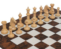 Bath Series Classic Staunton Ebony Chess Pieces - 4.3 Inches