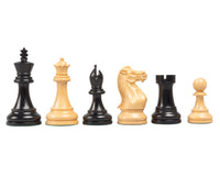 Competition Staunton Chess Pieces - 3.7 Inches, Includes Case