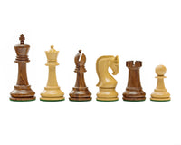 Leningrad Series Acacia Chess Pieces - 4 Inches