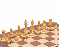 The Rochester Ebony Chess Pieces - 4 Inches