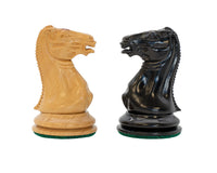 Jj Cooke Ebonized Chess Pieces - 3.5 Inches