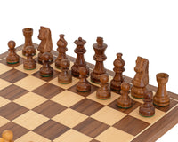 Down Head Knight Academy: Small Chess Set