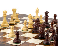 Madrid Rosewood And Briar Luxury Chess Set