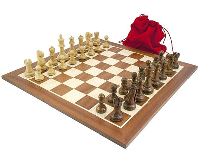 Jacob Knight Sheesham And Mahogany Chess Set