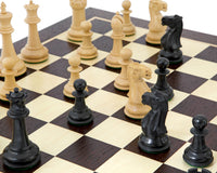 Victoria Ebonized Wenge Tournament Chess Set