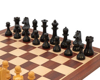World Chess Championship Chess Set With Chess Clock And Wooden Storage Case For Chess Pieces