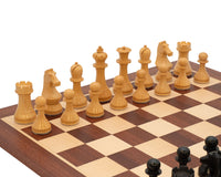 World Chess Championship Chess Set With Chess Clock And Wooden Storage Case For Chess Pieces
