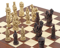 The Berkeley Chess Camelot Russet Palisander Grand Chess Set
