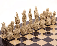 The Berkeley Chess Mandarin Black Cardinal Chess Set