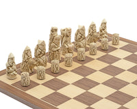 The Berkeley Chess Medieval Russet And Walnut Chess Set