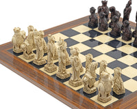 The Berkeley Chess Mandarin Russet Palisander Chess Set