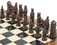 The Berkeley Chess Roman Metal And Palisander Chess Set