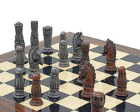 The Berkeley Chess Victorian Metal And Palisander Chess Set