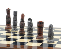 The Berkeley Chess Victorian Metal And Palisander Chess Set