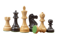 The Levisham Black And Walnut Chess Set