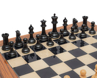 1849 Reproduction Staunton Ebony And Palisander Luxury Chess Set