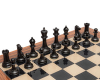 The 1849 Reproduction Staunton Ebony, Antiqued, And Palisander Luxury Chess Set