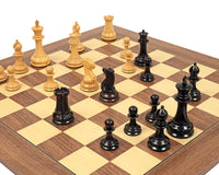 The 1851 Reproduction Ebony And Walnut Luxury Staunton Chess Set