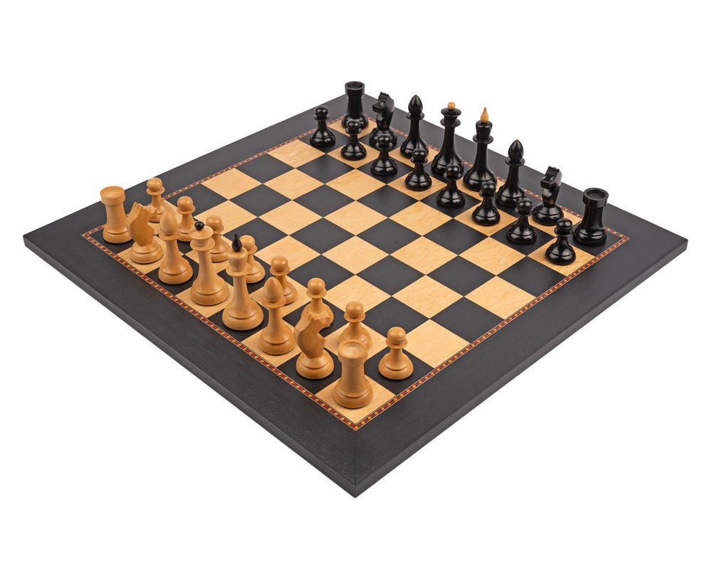 Rechapados Ferrer The Queen'S Gambit Official 19.7-Inch Chess Set With Chess Piece Storage Case