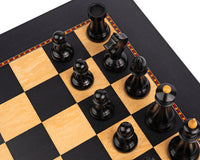 Rechapados Ferrer The Queen'S Gambit Official 19.7-Inch Chess Set With Chess Piece Storage Case